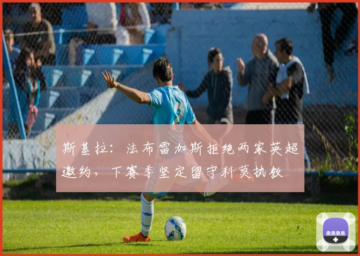 斯基拉：法布雷加斯拒绝两家英超邀约，下赛季坚定留守科莫执教
